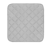 Nishiyuenyi Coussin de Siège Chaise Coussin Absorbant Pad Housse Protectrice Imperméable Base Antidérapante Réutilisable pour Meubles Maison, Gris