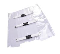 Nishiyuenyi Housse de Fauteuil, Housse de Siège, Housse Anti-poussière, Repose-pieds, En Polypropylène Transparent avec Sangles Flexibles pour Salle de S