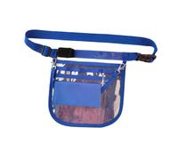 Nishiyuenyi Organiseur de Ceinture de Soins Sac Banane pour Infirmière Poches Multiples Ajustable Polyester et PVC Fonction D'Utilisation Convient à Tra, Bleu