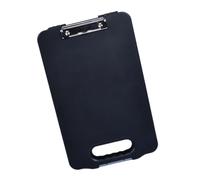 Nishiyuenyi Presse-papiers avec Rangement Dossier de Classement Portable Pochette à Stylos Support de Fichiers Grande Capacité Matériau Imperméable et Antidérapan, noir