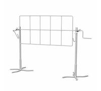 Nishiyuenyi Tourne Broche ssoire pour Barbecue Extérieur - Support Pliable en Acier Inoxydable