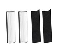 Nispira Filtre HEPA de rechange 2 en 1 avec préfiltre à charbon actif compatible avec purificateur d'air tour Pure Enrichment Purezone Elite 4 en 1 modèle PETWRFIL. 2 filtres