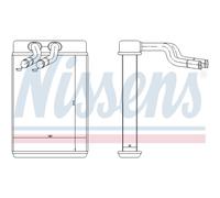 NISSENS Échangeur De Chaleur Radiateur Pour Hyundai H-1 Travel 2.5 CRDi