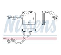 NISSENS 71455 Radiateur de chauffage