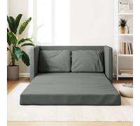 NITCA Canapé Convertible 2 Places - Canapé-lit 2 en 1 - Gris foncé - Tissu