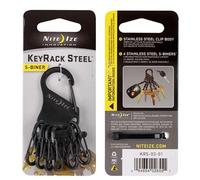 Nite Ize Porte-clés Keyrack Steel S-biner 6 Unités