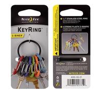 Porte-clés S-Biner KeyRing Locker - 6 pcs. Nite Ize