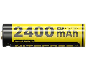 NITECORE Batterie Rechargeable NH2400 USB-C 1.5V AA 2400mAh