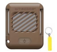 NITECORE EMR05 Desert Tan Répulsif électronique portable contre les moustiques comprend 18 heures de recharges de tapis anti-moustiques, étiquette NITECORE