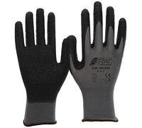 Nitras 3520 Gants de travail - 12 paires de gants de protection confortables et robustes pour le travail - 12/3XL (lot de 12)