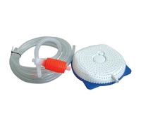 NiuLumea Bâche de piscine à siphon manuelle, aucune alimentation nécessaire pour kit de vidange d'eau avec tuyau de 4,9 m pour piscines hors sol