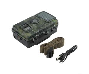 NiuLumea Caméra de chasse 12 MP, vidéo HD 1080p, infrarouge 940 nm, capteur PIR 0,8 s, étanche IP66 pour observation de la faune et propriété de protection