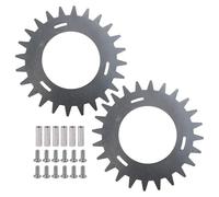 NiuLumea Crampons antidérapants en métal pour Segway Navimow H Series H500E H800E H1500E H3000E, kit de traction robuste avec vis