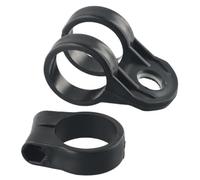 NiuLumea Crochet de fixation pour harnais de débroussailleuse noir pour tige de 26 mm, support en plastique pour pièce de rechange, accessoire de jardin facile à installer
