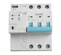 NiuLumea Disjoncteur de mesure 63 A 4P WiFi activé pour tuya interrupteur à distance température court-circuit pour protection (3P)