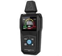 NiuLumea EMF01 Détecteur de rayonnement électromagnétique haute sensibilité avec 3 sondes, mesures pour V/pour m et pour mG/°T, affichage de la température, alarme à faible bruit, écran LCD et test