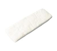 NiuLumea Éponge en céramique blanche 30 x 10 x 3 cm pour brûleurs à gel éthanol cheminées résistant aux hautes températures