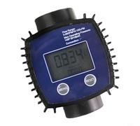 NiuLumea K24 Débitmètre numérique à turbine avec filetage de 2,5 cm 10 à 100 l/min pour la plage de mesure des liquides corporels en acier inoxydable
