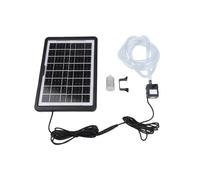 NiuLumea Kit de pompe solaire submersible 6 W avec support pour bassin et aquarium, noir