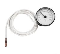 NiuLumea Lecture à distance pour thermomètre à cadran 0-120, tube capillaire de 144 m, jauge de température pour aquariums et sources chaudes (0-120 degrés)