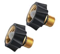 NiuLumea Lot de 2 adaptateurs d'entrée pour nettoyeur haute pression vers connecteur de pompe mâle 36 cm vers femelle 34" avec filtre modèle 510005 510026 510028
