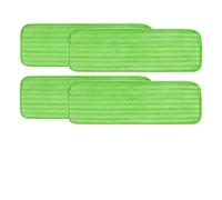 NiuLumea Lot de 2 serpillères réutilisables en microfibre pour balai Swiffer Sweeper XL, 12 mm d'épaisseur, chiffons de nettoyage lavables pour sols stratifiés, carreaux en bois dur, stratifié, vert