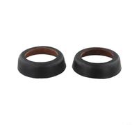 NiuLumea Lot de 4 manchettes de rechange en cuir de vachette pour pompe modèle 75, joint de manchon de piston en cuir de vachette de 4 mm d'épaisseur, partie supérieure noire de 5,1 cm (2 pièces)