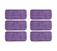 NiuLumea Lot de 4 serpillères réutilisables en microfibre pour Swiffer WetJet, recharges lavables pour sols en bois dur et carrelage, violet