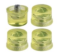 NiuLumea Lot de 4 têtes de marteau de 25 mm à 40 mm - Accessoires de rechange avec vis de montage - Marteaux de débosselage