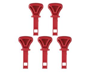 NiuLumea Lot de 5 clés d'allumage de rechange pour souffleuse à neige 731-05632 751-10630 117-7728 430-386 951-10630 Rouge pour construction en plastique