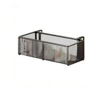 NiuLumea Panier de rangement réglable pour art à suspendre, table de chevet, organisateur de dortoir avec construction robuste, étagère peu encombrante, livres et essentiels, noir