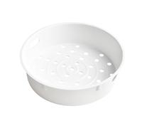 NiuLumea Panier vapeur cuiseur à riz, pour support vapeur en plastique, légumes, fruits de mer, œufs, 20 x 18 x 4 cm