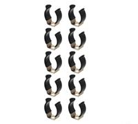 NiuLumea Pince à outils à base étroite de 28 mm pour rangement mural de | Base étroite de 20 mm, acier inoxydable + caoutchouc, prise en main sûre, organisation du garage, empêche le glissement