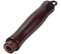 NiuLumea Poignée ergonomique pour wok en bois de hêtre, trou unique, résistant à la chaleur, accessoire de poignée en bois durable