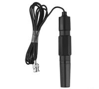 NiuLumea Sonde électrode PH0-14, connecteur BNC, pour aquarium, plastique, détection et surveillance du pH, pour pH-mètres, contrôleurs, tests d'eau, laboratoires, piscines et spas (ORP)