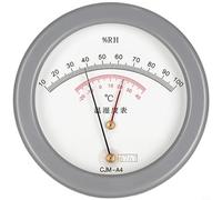 NiuLumea Thermohygromètre professionnel avec capteur de cheveux, jauge précise de température et d'humidité -20 à 40°, batterie pour double affichage laboratoire et utilisation industrielle, beige