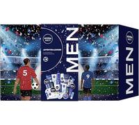 NIVEA MEN Calendrier de l'Avent 2024 avec 24 petites portes pleines de surprises, calendrier de Noël avec produits de soin, kit d'entretien pour la période de l'Avent avec produits Nivea MEN, NIVEA et