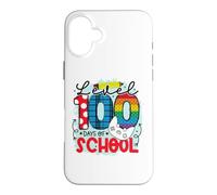 Niveau 100 Jours d'école Terminez Le 100e Jour d'école Amusant Coque pour iPhone 16 Plus