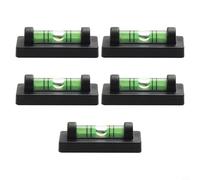 Niveau à bulle, 2/5 pièces pour mini indicateur de niveau de liquide pour niveau à bulle, outil de mesure de nivellement quotidien, flacon de remplacement (5 pièces)