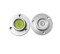 Niveau à bulle circulaire rond Dia 30mm à 40mm, plusieurs tailles, niveau de nivellement de bride, Blister de perles avec trous de montage, Base 1 pièce