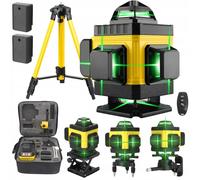 Niveau laser à lignes croisées 16 lignes 4D auto-nivelant niveau à bulle 360 ...