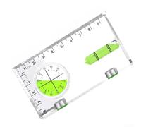 Niveau à bulle magnétique en acrylique pour horizontale, verticale et | Mesure d'angle à 45 degrés, outil de mesure robuste avec aimants puissants pour surfaces métalliques