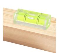 Niveau à bulle - Mini outil d'alignement portable, indicateur de niveau horizontal, compteur de gradient compact | Nivellement précis pour camping-car pour construction d'atelier et menuiserie