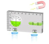 Niveau à bulle portable avec aimant puissant | Niveau à bulle de contrôle | pour meubles, menuiserie, loisirs, construction de construction, ingénierie, aménagement et laboratoire