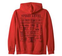 Niveau à Bulle pour Charpentier Bricolage Vintage Brevet Sweat à Capuche