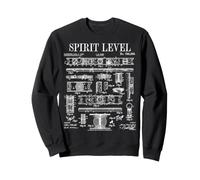 Niveau à Bulle pour Charpentier Bricolage Vintage Brevet Sweatshirt
