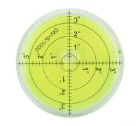 Niveau à bulle pour tourne-disque Fiole circulaire 66 mm pour spiritueux