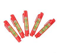 Niveau à Bulle Suspendu 5pcs Outil de Mesure Ligne | Bulle lente et précise, ajustement pour facile, pour idéal pour alignement parfait, plastique pour durable, usage pro