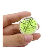 Niveau à bulle universel 32X7mm, 1 pièce, Mini bulle de niveau Bullseye for trépied, cadre de meubles, outil d'instrument de mesure