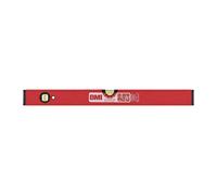 Niveau à bulles SUPERSTAR 60 cm aluminium rouge ± 05 mm/m avec aimant BMI